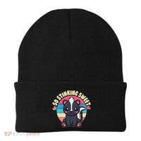 Funny Cute Skunk So Stinking Sweet Beanie thumb 0