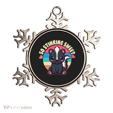 Funny Cute Skunk So Stinking Sweet Ornament