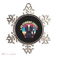 Funny Cute Skunk So Stinking Sweet Ornament thumb 0