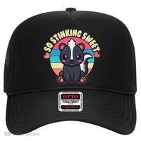 Funny Cute Skunk So Stinking Sweet Hat thumb 0