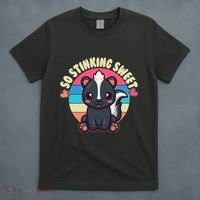 Funny Cute Skunk So Stinking Sweet T-Shirt thumb 4