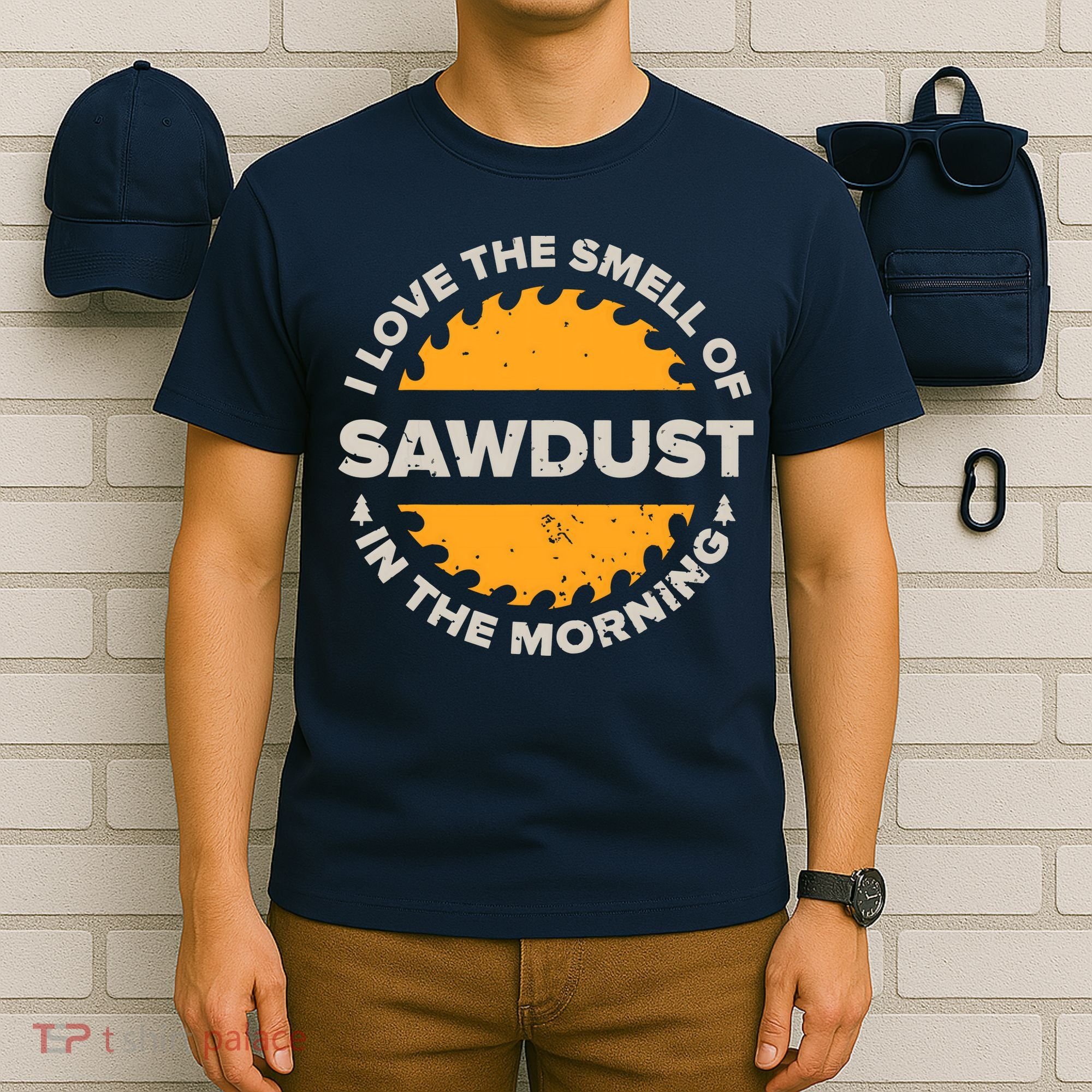 Funny Carpenter Shirts For Men Woodworking Woodworker T-Shirt