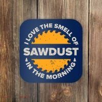Funny Carpenter Shirts For Men Woodworking Woodworker Coaster thumb 0