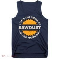 Funny Carpenter Shirts For Men Woodworking Woodworker Tank Top thumb 0