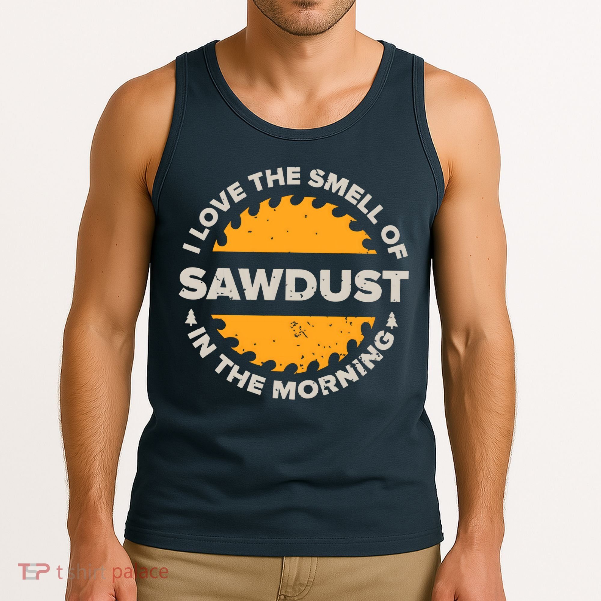 Funny Carpenter Shirts For Men Woodworking Woodworker Tank Top