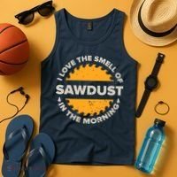 Funny Carpenter Shirts For Men Woodworking Woodworker Tank Top thumb 4