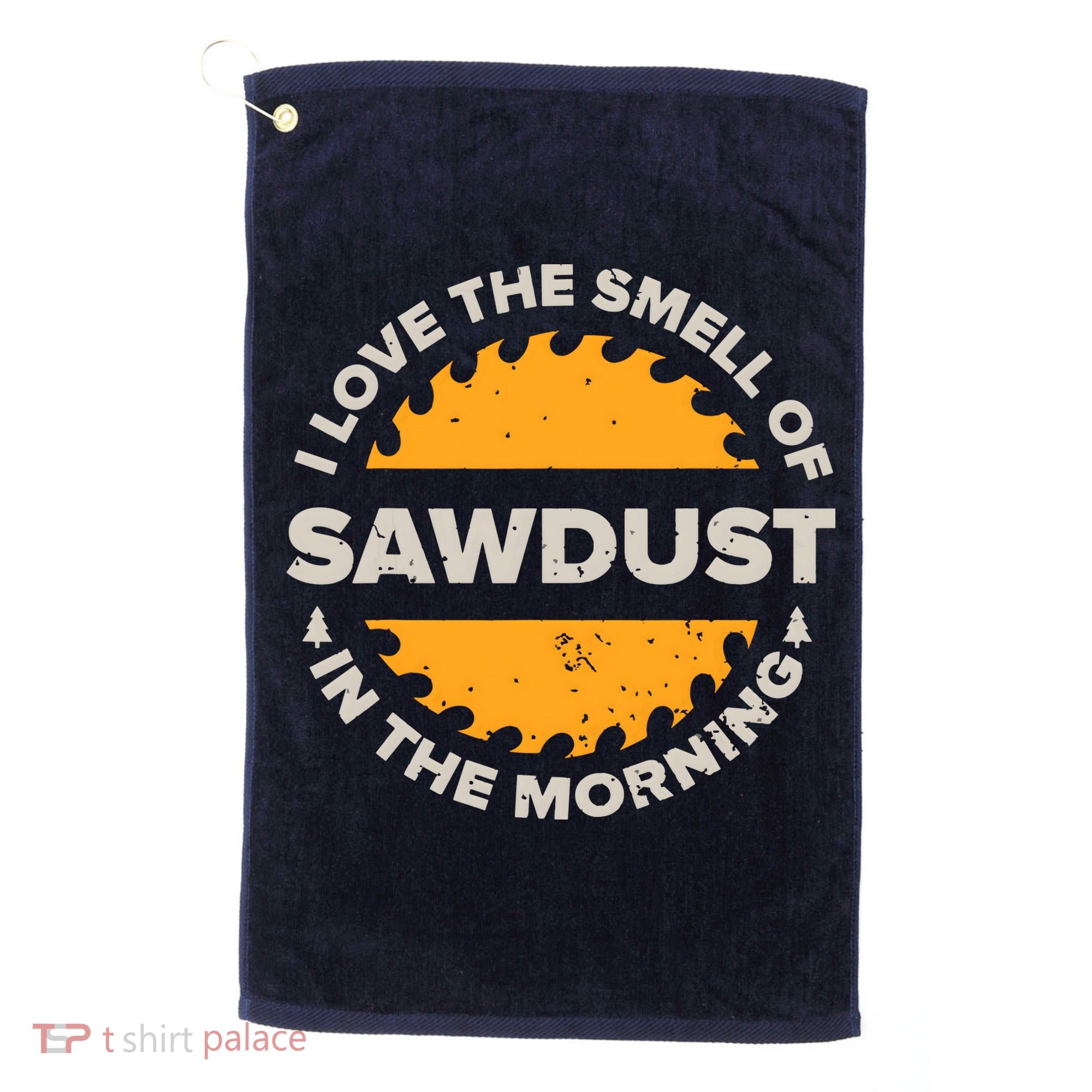 Funny Carpenter Shirts For Men Woodworking Woodworker Golf Towel
