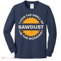 Funny Carpenter Shirts For Men Woodworking Woodworker Kids Long Sleeve Shirt thumb 0