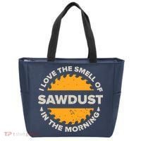 Funny Carpenter Shirts For Men Woodworking Woodworker Tote Bag thumb 0