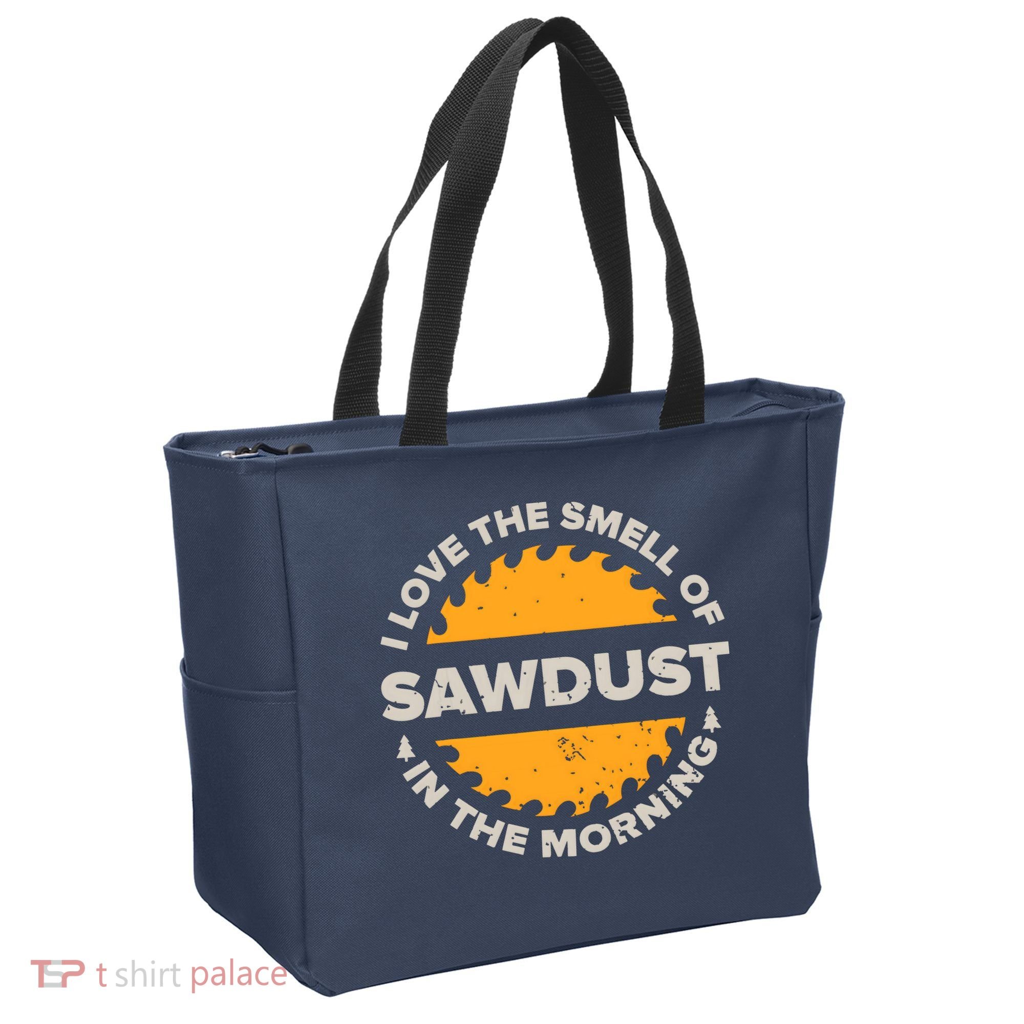 Funny Carpenter Shirts For Men Woodworking Woodworker Tote Bag