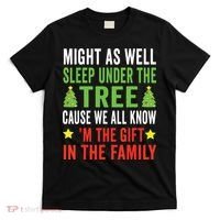 Funny Christmas Shirts Christmas Pajamas Girls Boy T-Shirt thumb 0