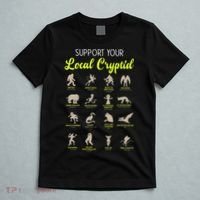 Funny Cryptozoology Support Your Local Cryptid Research Team T-Shirt thumb 5