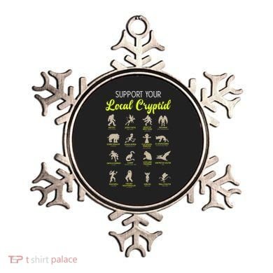 Funny Cryptozoology Support Your Local Cryptid Research Team Ornament