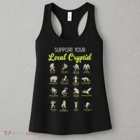 Funny Cryptozoology Support Your Local Cryptid Research Team Women's Tank Top thumb 3