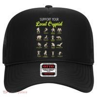 Funny Cryptozoology Support Your Local Cryptid Research Team Hat thumb 0
