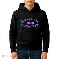 Funny Camaraderie Spelling Come Right On Me Kids Hoodie thumb 4