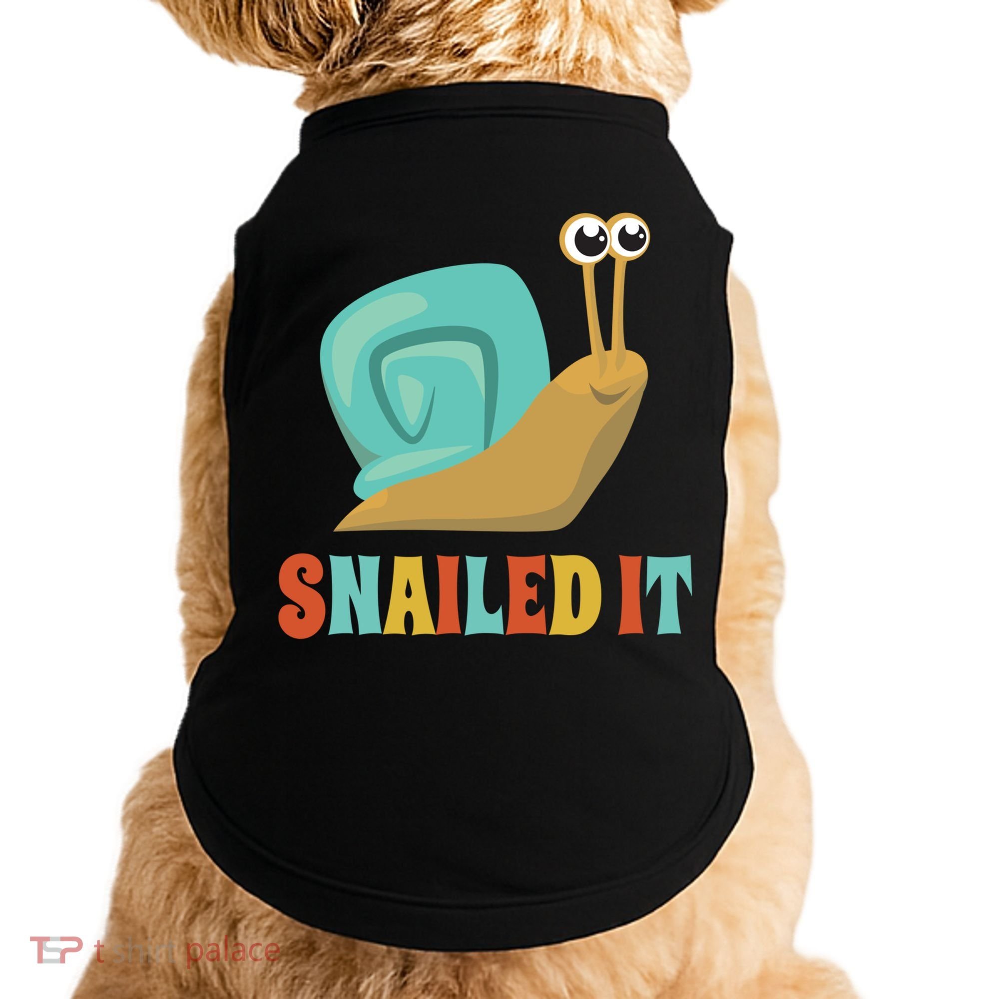 Funny Cute Snail Lover Snails Gift Snailed It Gift Doggie Tank