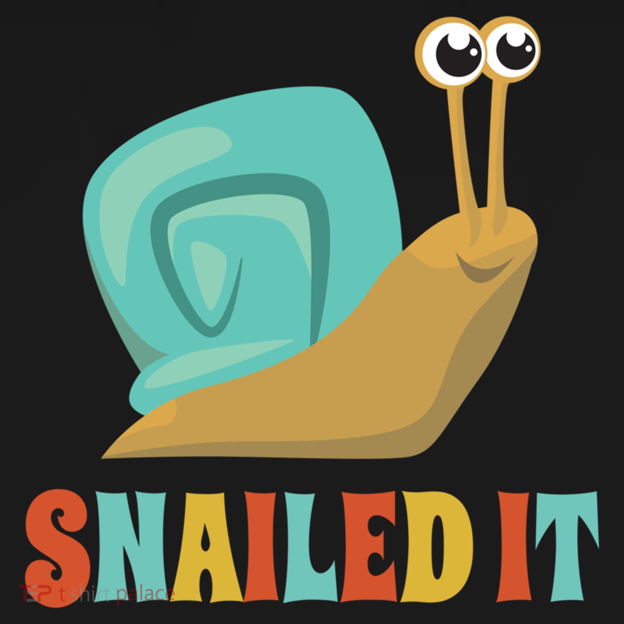Funny Cute Snail Lover Snails Gift Snailed It Gift Pajama Set