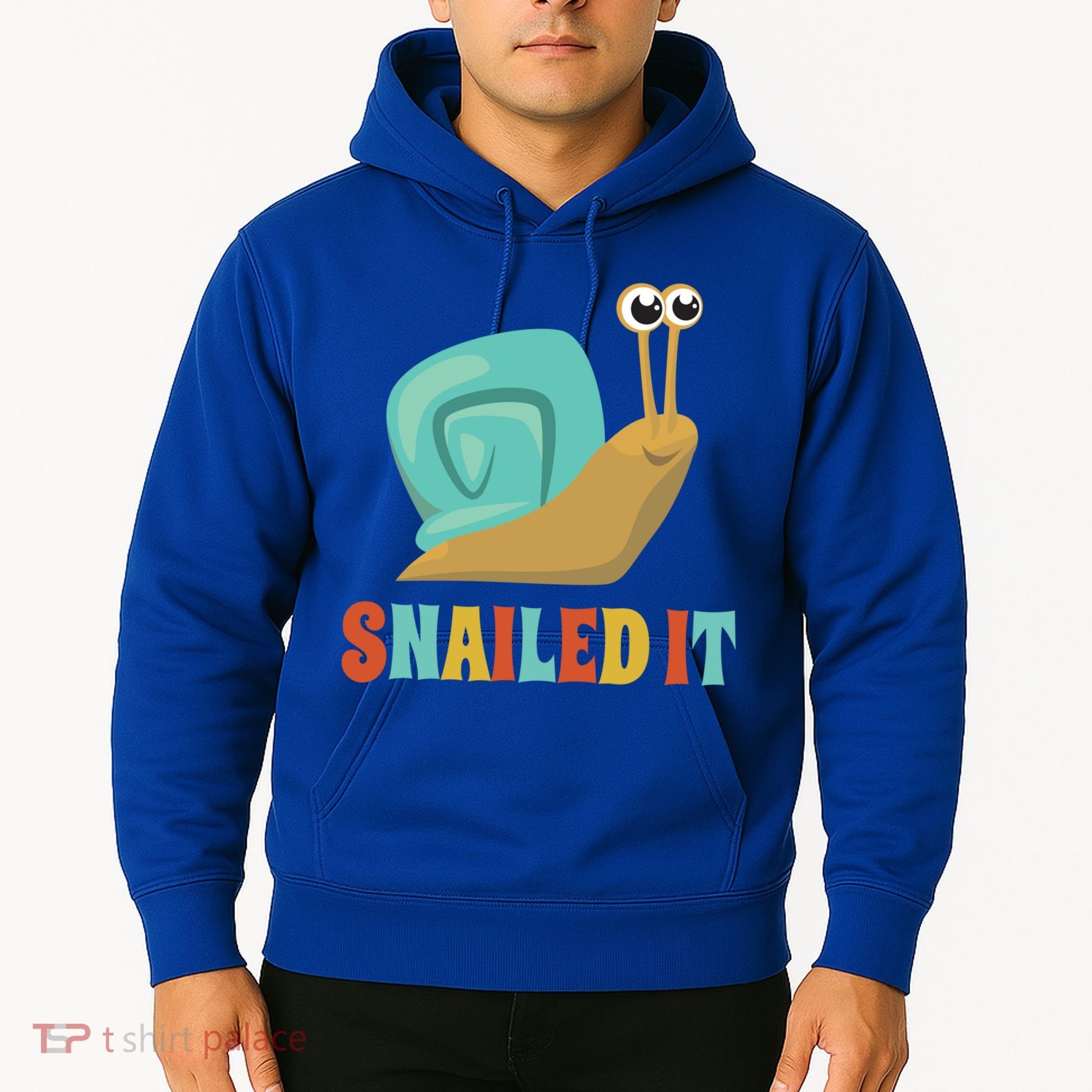 Funny Cute Snail Lover Snails Gift Snailed It Gift Hoodie