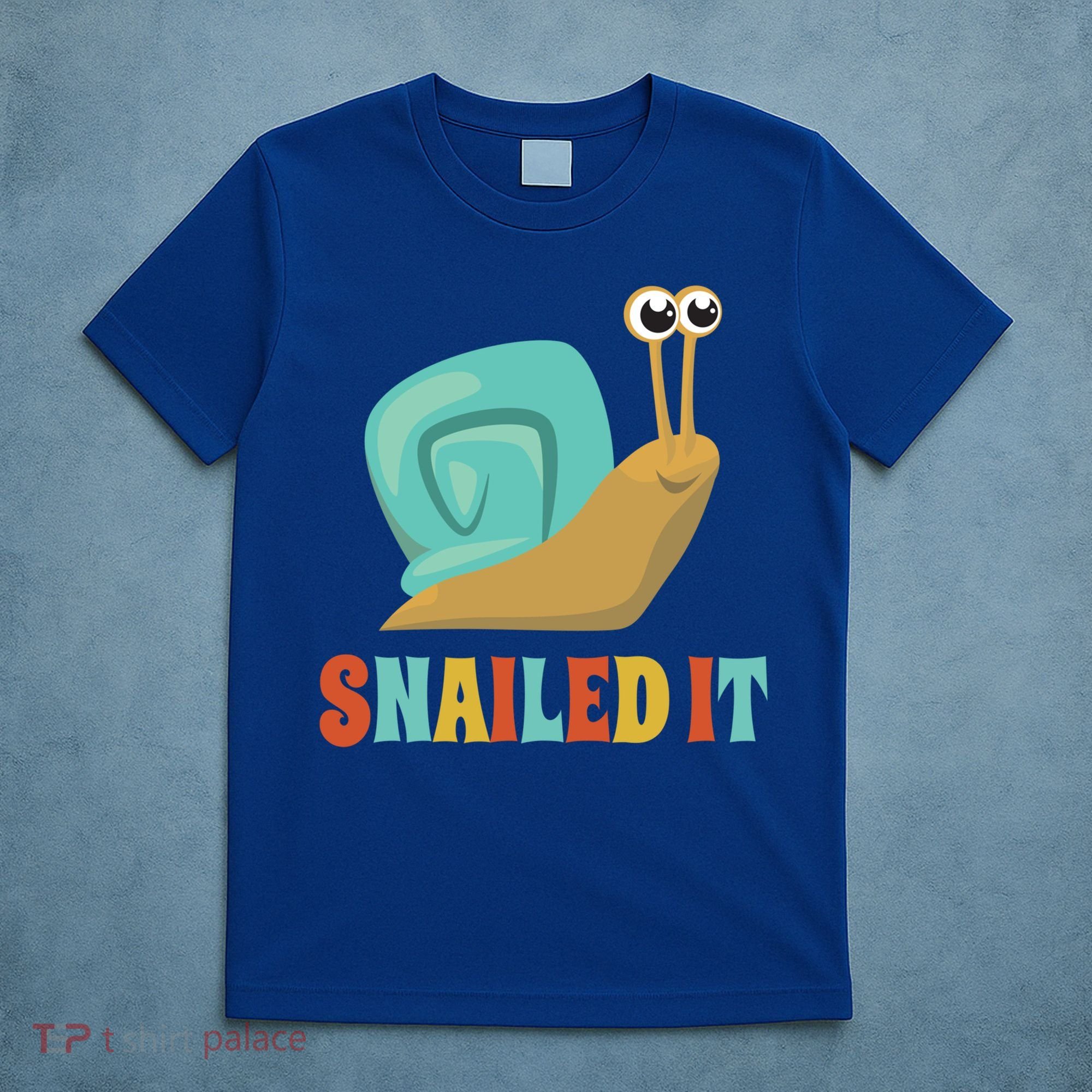 Funny Cute Snail Lover Snails Gift Snailed It Gift T-Shirt
