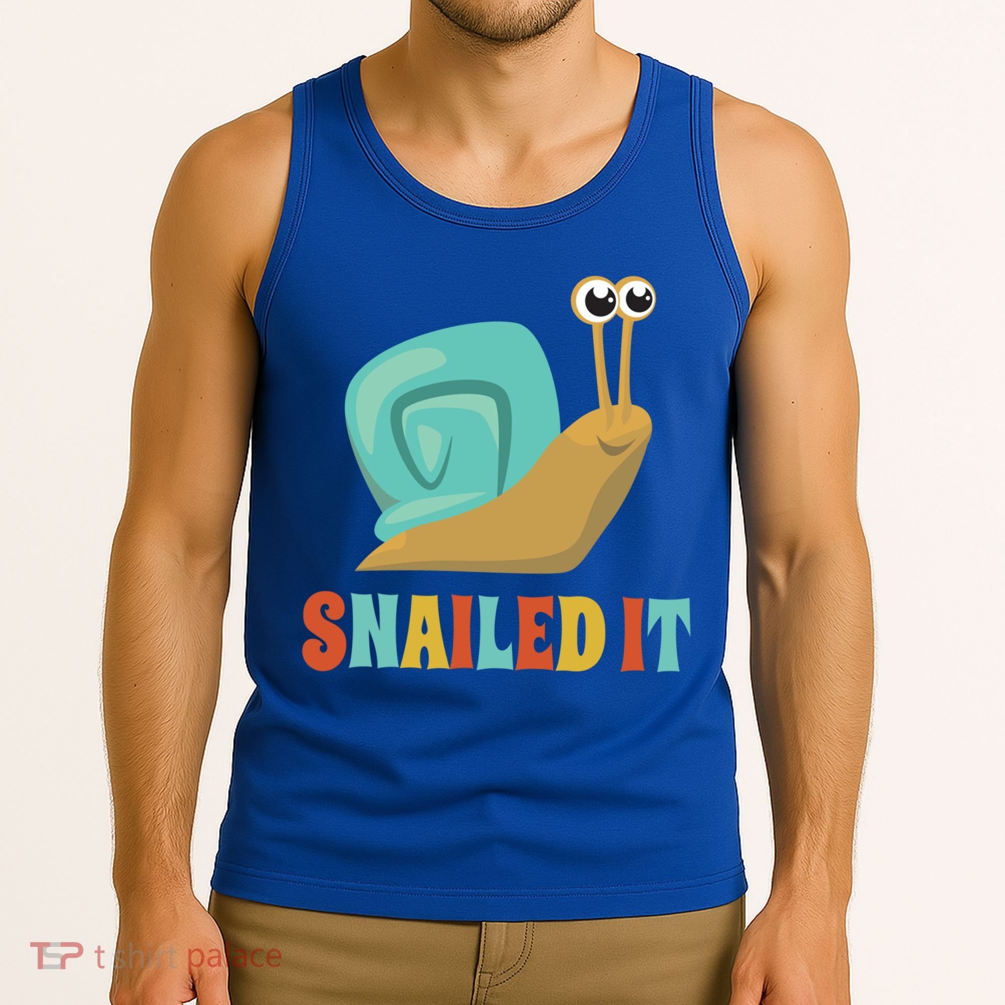 Funny Cute Snail Lover Snails Gift Snailed It Gift Tank Top
