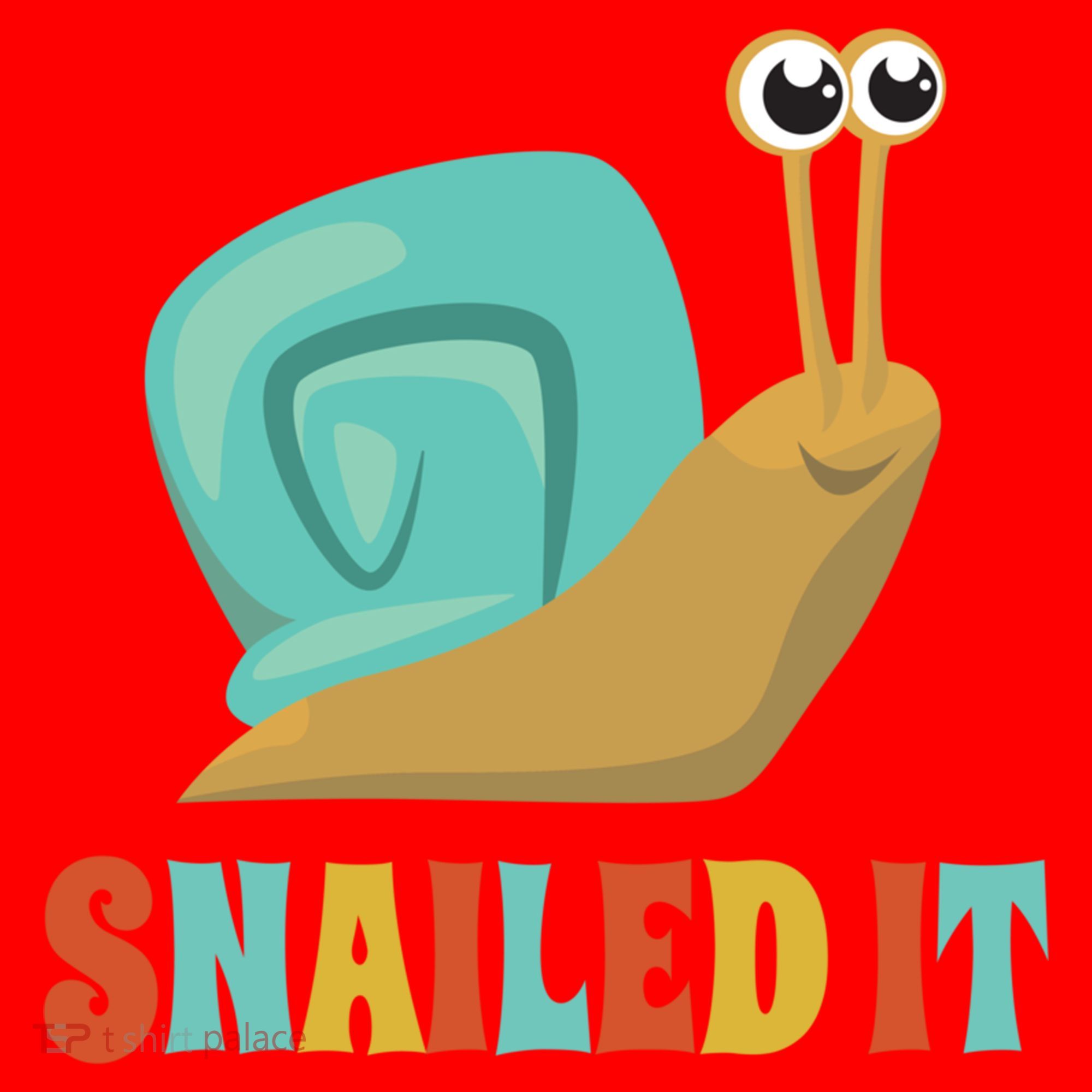 Funny Cute Snail Lover Snails Gift Snailed It Gift Santa Hat