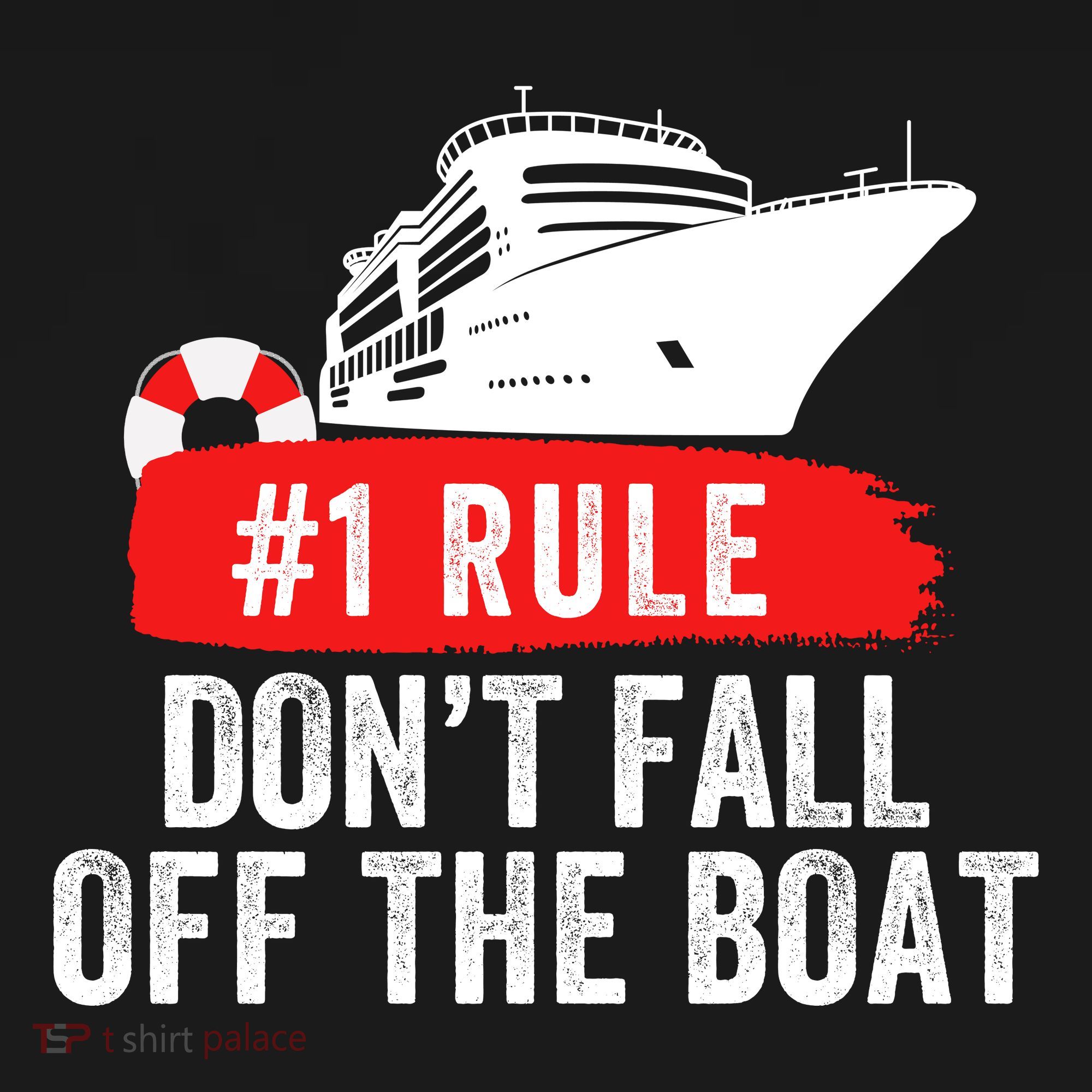 Funny Cruise Ship Rule #1 DonT Fall Off The Boat Funny Cruise Ship Meme Sweatshirt