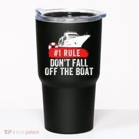 Funny Cruise Ship Rule #1 DonT Fall Off The Boat Funny Cruise Ship Meme Tumbler thumb 0