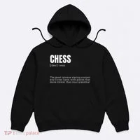 Funny Chess Staring Contest Champion Definition Hoodie thumb 0