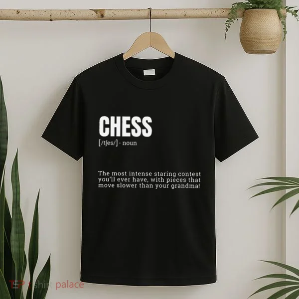 Funny Chess Staring Contest Champion Definition T-Shirt