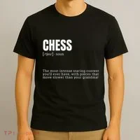 Funny Chess Staring Contest Champion Definition T-Shirt thumb 3