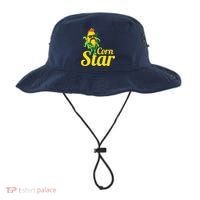 Funny Corn Star Sunglasses Mustache Maize Bucket Hat thumb 0