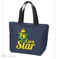 Funny Corn Star Sunglasses Mustache Maize Tote Bag thumb 3