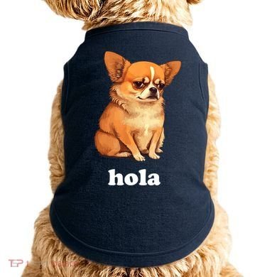 Funny Chihuahua speaks Spanish – Hi (Hola) Doggie Tank