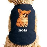 Funny Chihuahua speaks Spanish – Hi (Hola) Doggie Tank thumb 0