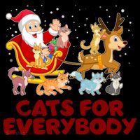 Funny Christmas Santa Claus Cats For Everybody Coffee Mug thumb 5