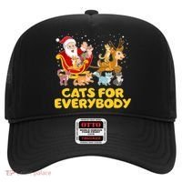 Funny Christmas Santa Claus Cats For Everybody Hat thumb 0