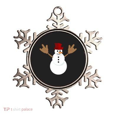 Funny Christmas Snowman Asl Sign Language I Love You Ornament