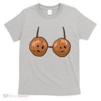 Funny Coconut Summer Coconuts Bra Halloween T-Shirt thumb 0