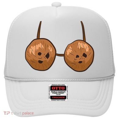 Funny Coconut Summer Coconuts Bra Halloween Hat
