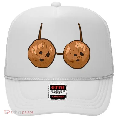 Funny Coconut Summer Coconuts Bra Halloween Hat