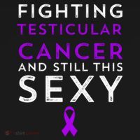 Fighting Cancer Still This Sexy Testicular Cancer Awareness Cute Gift Doggie Tank thumb 4
