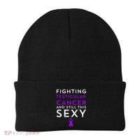 Fighting Cancer Still This Sexy Testicular Cancer Awareness Cute Gift Beanie thumb 0