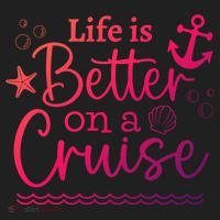 Family Cruise Ship Life Is Better On A Cruise Ship Vacation Funny Gift Beanie thumb 2