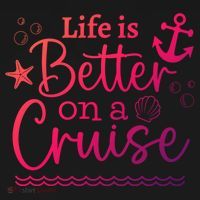Family Cruise Ship Life Is Better On A Cruise Ship Vacation Funny Gift Women's Hoodie thumb 2