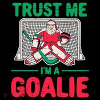 Funny Christmas Santa Ice Hockey Goaltender Goalie Meaningful Gift Coffee Mug thumb 5