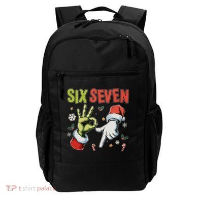 Funny Christmas Six Seven 67 Meme Backpack
