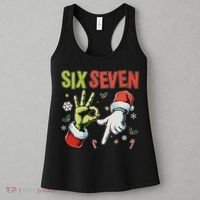 Funny Christmas Six Seven 67 Meme Women's Tank Top thumb 3