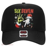 Funny Christmas Six Seven 67 Meme Hat thumb 0