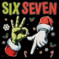 Funny Christmas Six Seven 67 Meme Women's Long Sleeve Shirt thumb 2